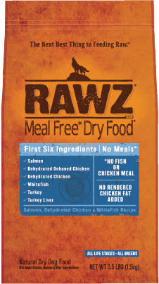 RAWZ Meal-Free Salmon, Dehydrated Chicken & Whitefish Recipe - Click Image to Close