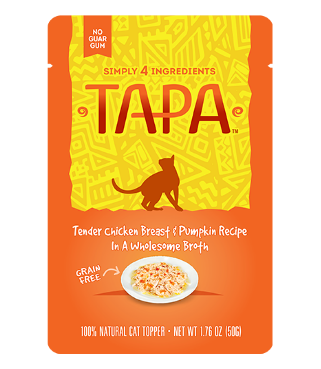 RAWZ TAPA Shreds Chicken & Pumpkin 1.76oz - 8 Pack - Click Image to Close