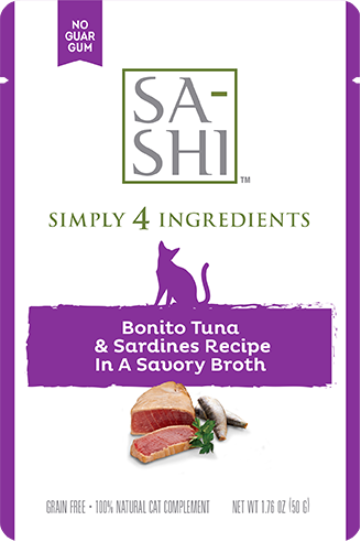 RAWZ SA-SHI Shreds Bonito Tuna & Sardines 1.76 oz 8-Pack