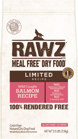 RAWZ Limited Ingredient Wild Caught Salmon Dry Dog Food