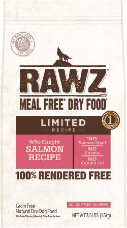 RAWZ Limited Ingredient Wild Caught Salmon Dry Dog Food - Click Image to Close