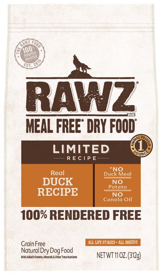 RAWZ Limited Ingredient Real Duck Dog Food - Click Image to Close