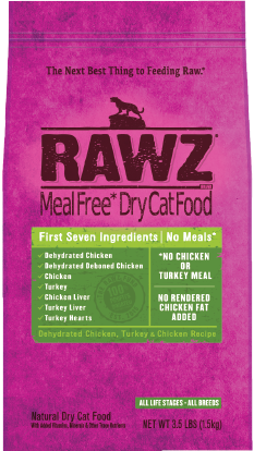 Rawz Cat Dehydrated Chicken, Turkey & Chicken Recipe - Click Image to Close